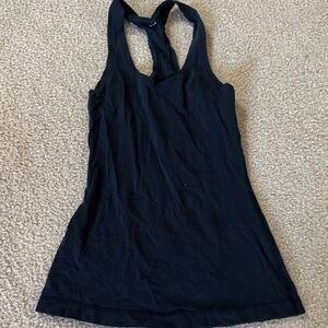 Black Racerback Tank Top